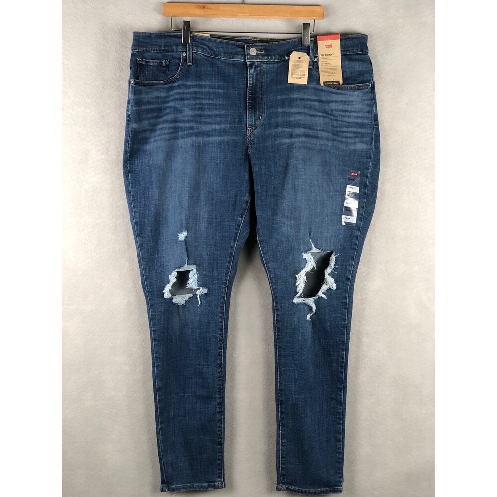 Levi's Women's Size 20W 711 Skinny Jeans NEW